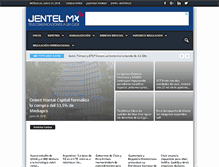 Tablet Screenshot of jentel.mx
